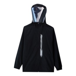 Hooded protective clothing jacket for office workers traveling by train and airplane, reusable, anti-epidemic wind jacket SKJ044 Hooded protective clothing jacket for office workers traveling by train and airplane, reusable, anti-epidemic wind jacket SKJ044